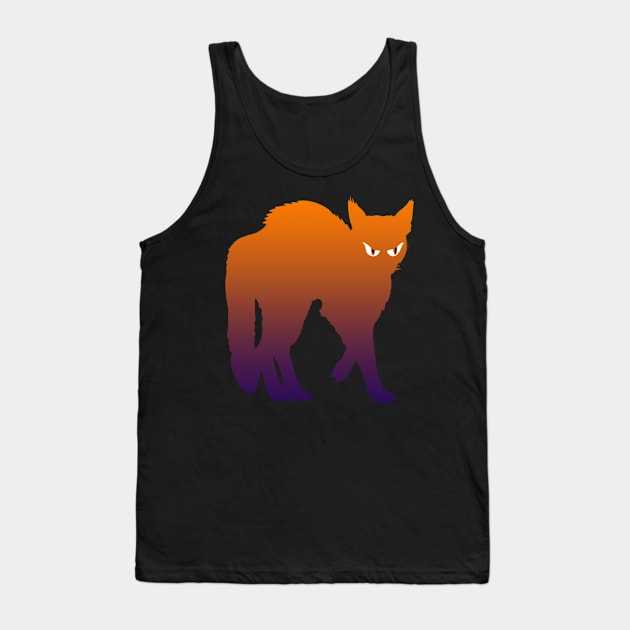 Witches Cat Tank Top by MichaelaGrove